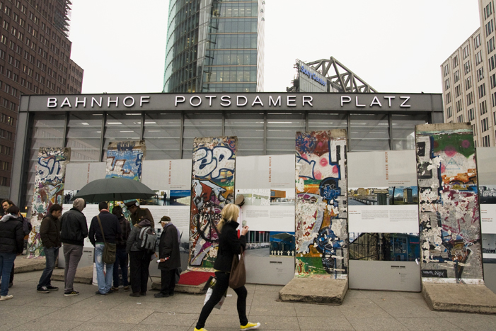 mur de berlin en octobre 2009