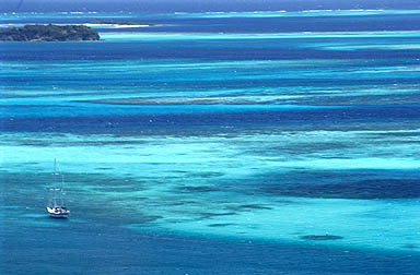 Tobago cays dans les Grenadines