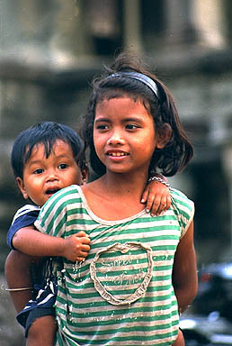 enfant d'Angkor Vat