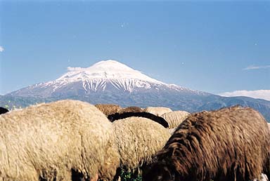 Le mont Ararat en Turquie